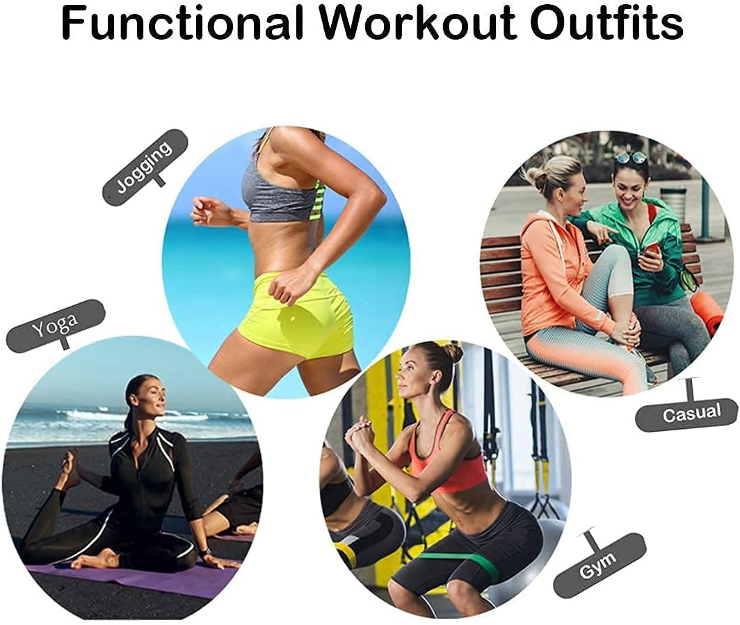 Elevate Your Workout Style with the 5-Piece Women's Athletic Outfit Set in Vibrant Green