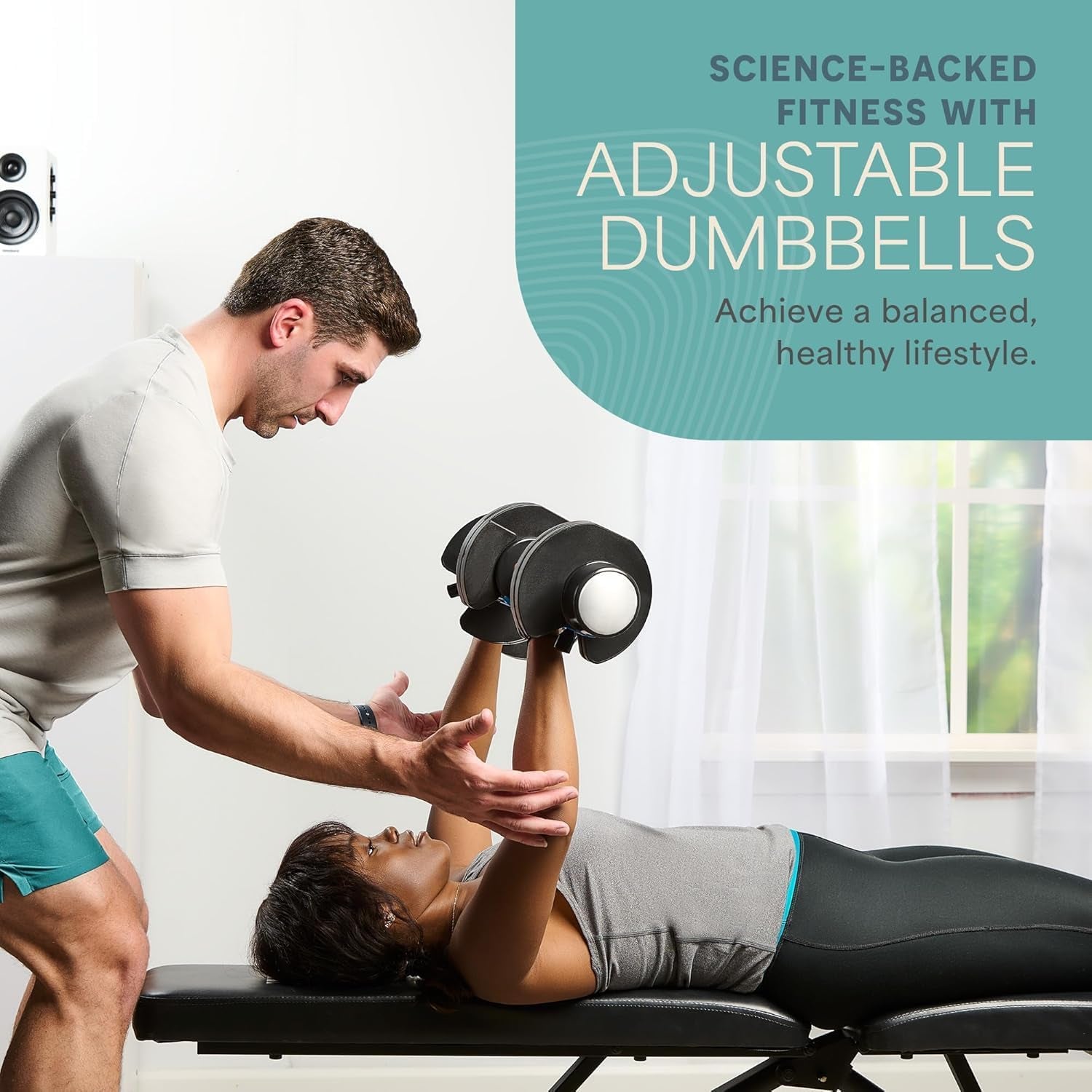 Transform Your Home Workouts with the Lifepro Adjustable Dumbbells Set - Versatile 5-in-1 Weights for Full Body Training