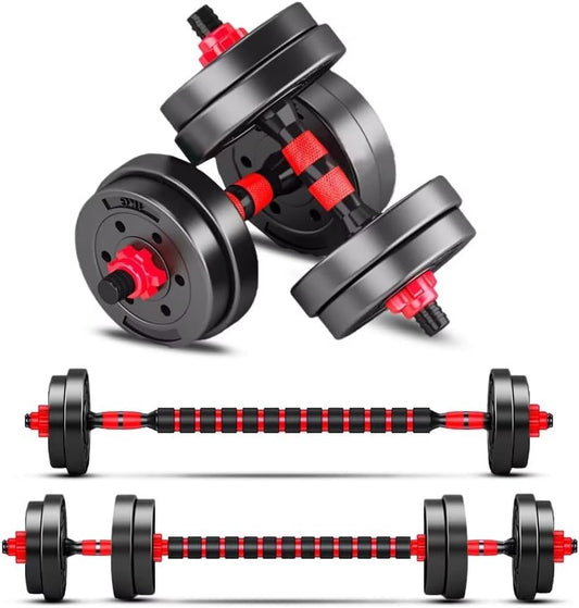 Versatile Adjustable Dumbbell Set - Transformable Weights for Home Gym, Perfect for Men and Women