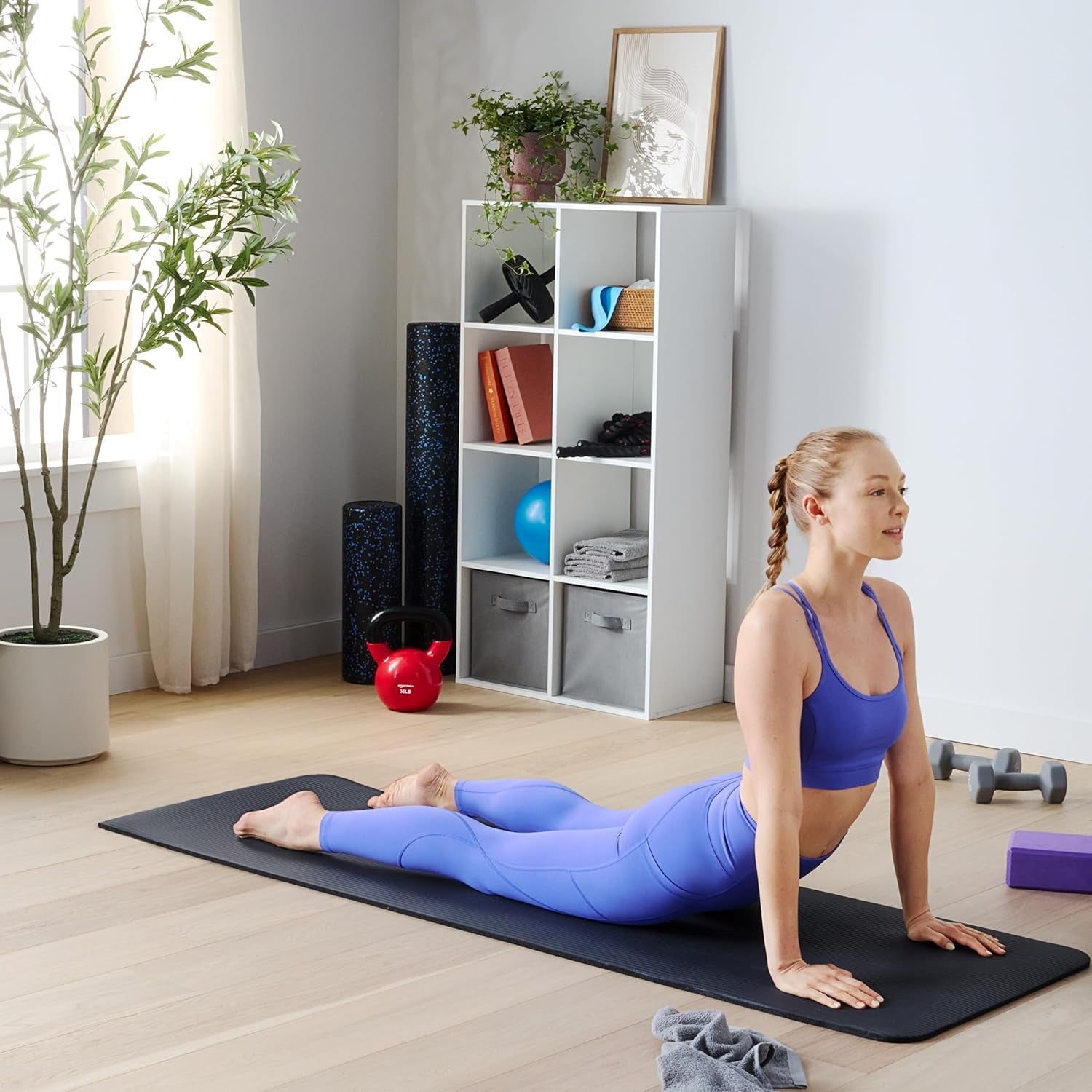Experience Ultimate Comfort with Our 1/2 Inch Extra Thick Yoga Mat – Perfect for Fitness and Gym Workouts!