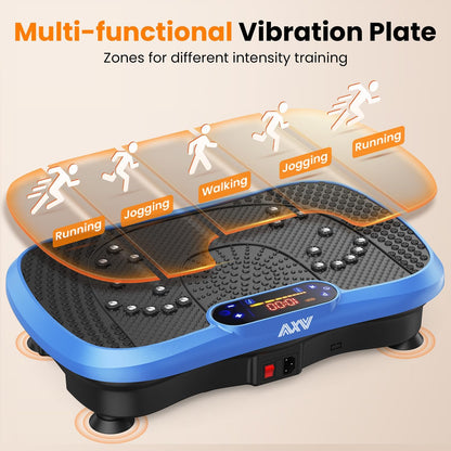 Transform Your Body with the AXV Vibration Plate Fitness Machine - Ultimate Full Body Shaker for Weight Loss and Muscle Toning