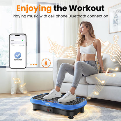 Transform Your Body with the AXV Vibration Plate Fitness Machine - Ultimate Full Body Shaker for Weight Loss and Muscle Toning