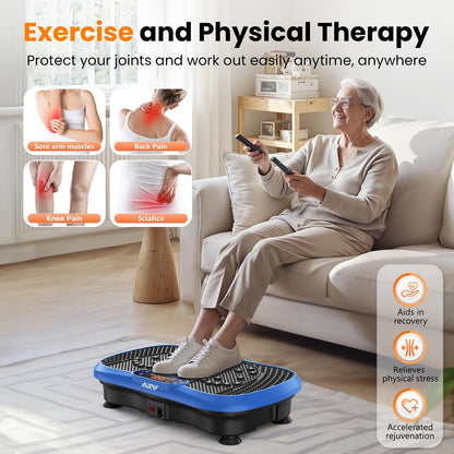 Transform Your Body with the AXV Vibration Plate Fitness Machine - Ultimate Full Body Shaker for Weight Loss and Muscle Toning