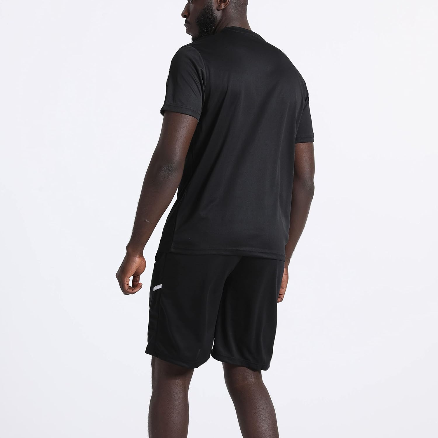 Elevate Your Workout with the Men's 3-Pack Athletic Shorts and Shirt Set - Perfect for Basketball, Football, and Gym Training!