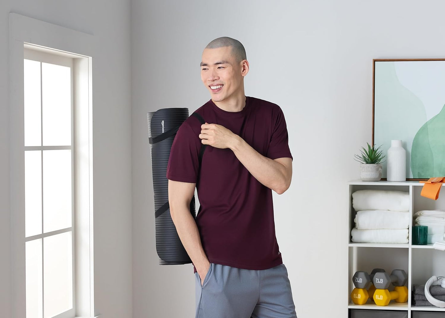 Experience Ultimate Comfort with Our 1/2 Inch Extra Thick Yoga Mat – Perfect for Fitness and Gym Workouts!