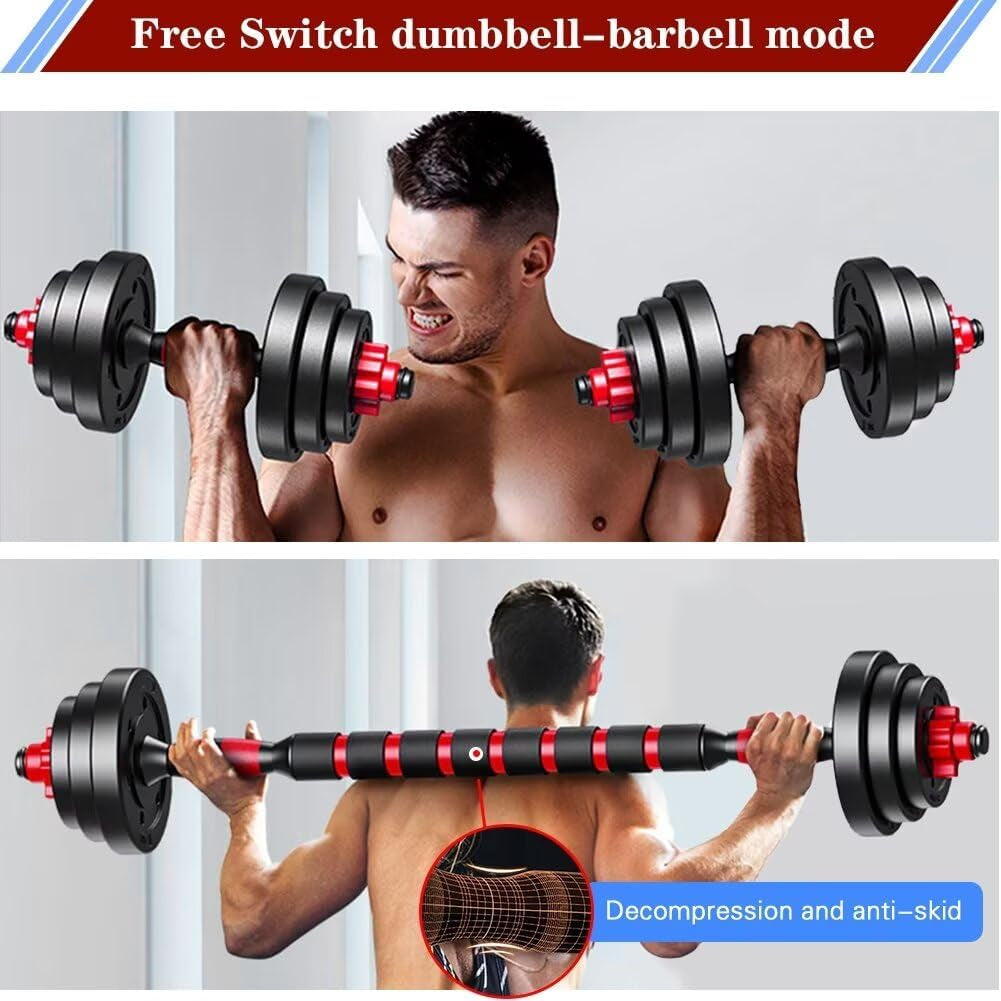 Versatile Adjustable Dumbbell Set - Transformable Weights for Home Gym, Perfect for Men and Women