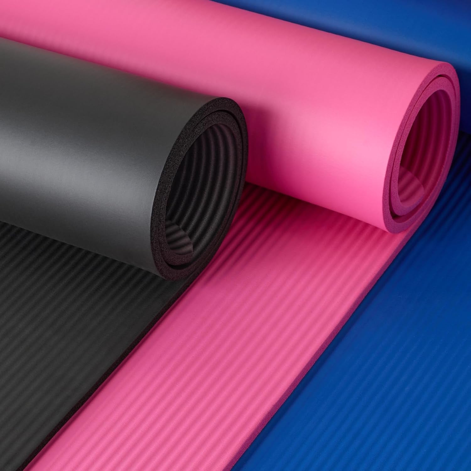 Experience Ultimate Comfort with Our 1/2 Inch Extra Thick Yoga Mat – Perfect for Fitness and Gym Workouts!