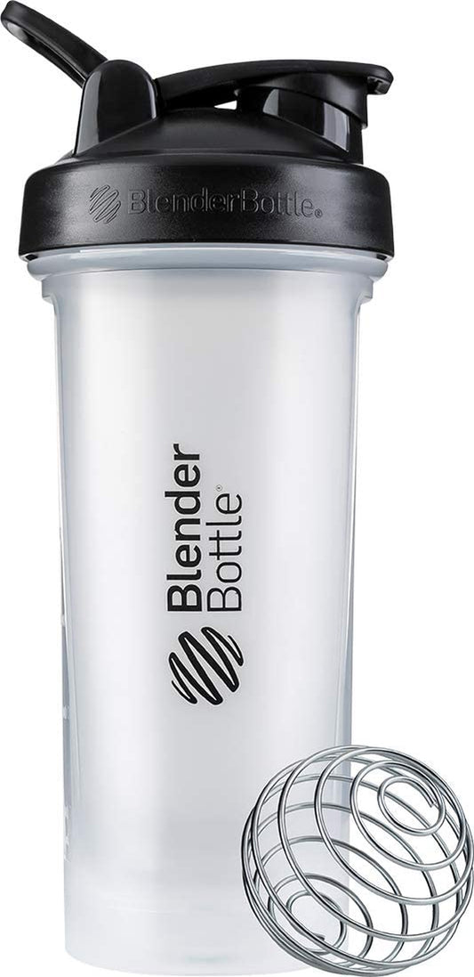 Elevate Your Fitness with the Classic V2 Shaker Bottle - 28-Ounce Clear/Black for Perfect Protein Shakes and Pre-Workout Mixes