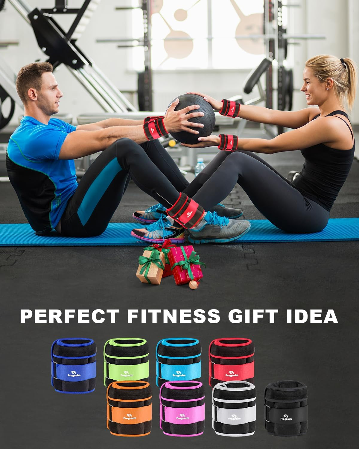 Versatile Adjustable Ankle Weights - Customizable 1-5 LBS Pair for Enhanced Workouts, Ideal for Jogging, Aerobics, and Physical Therapy